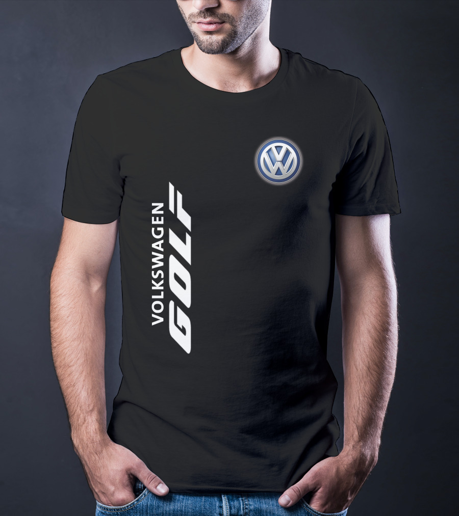Volkswagen Golf Classic Logo Automotive T-Shirt