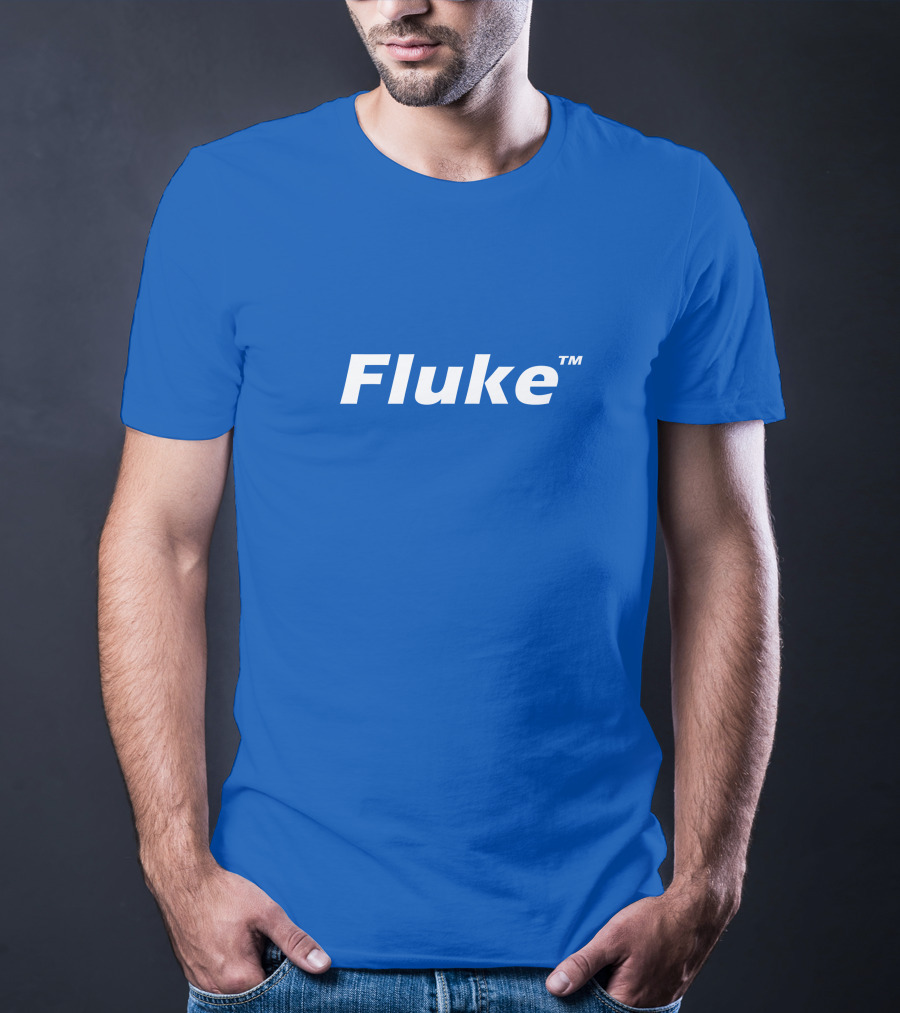 Fluke Volvo1 Blue Background T-Shirt