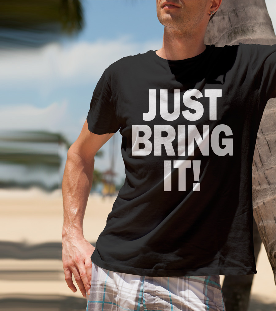 WWE The Rock Just Bring It Catchphrase T-Shirt