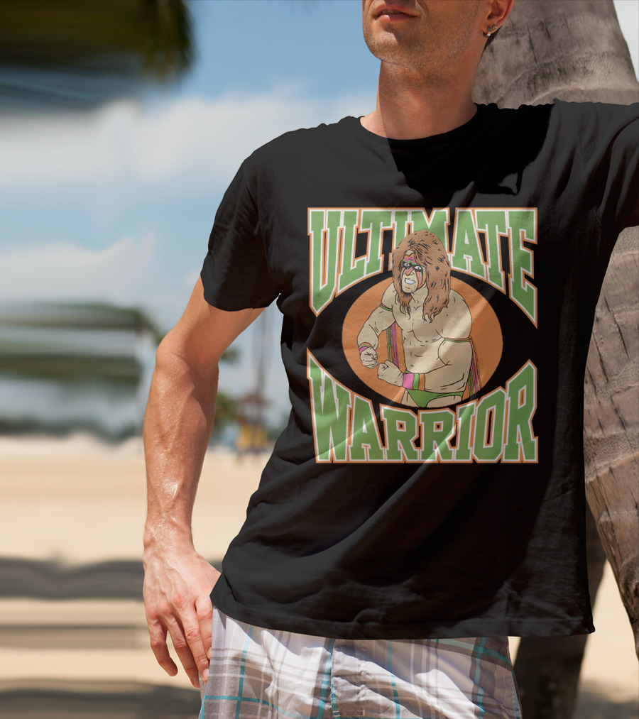 Ultimate Warrior Vintage Wrestling Icon T-Shirt