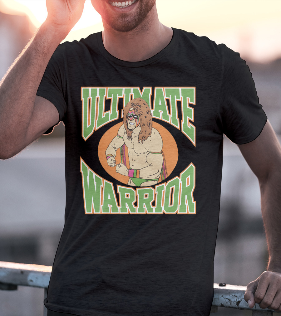 Ultimate Warrior Vintage Wrestling Icon T-Shirt