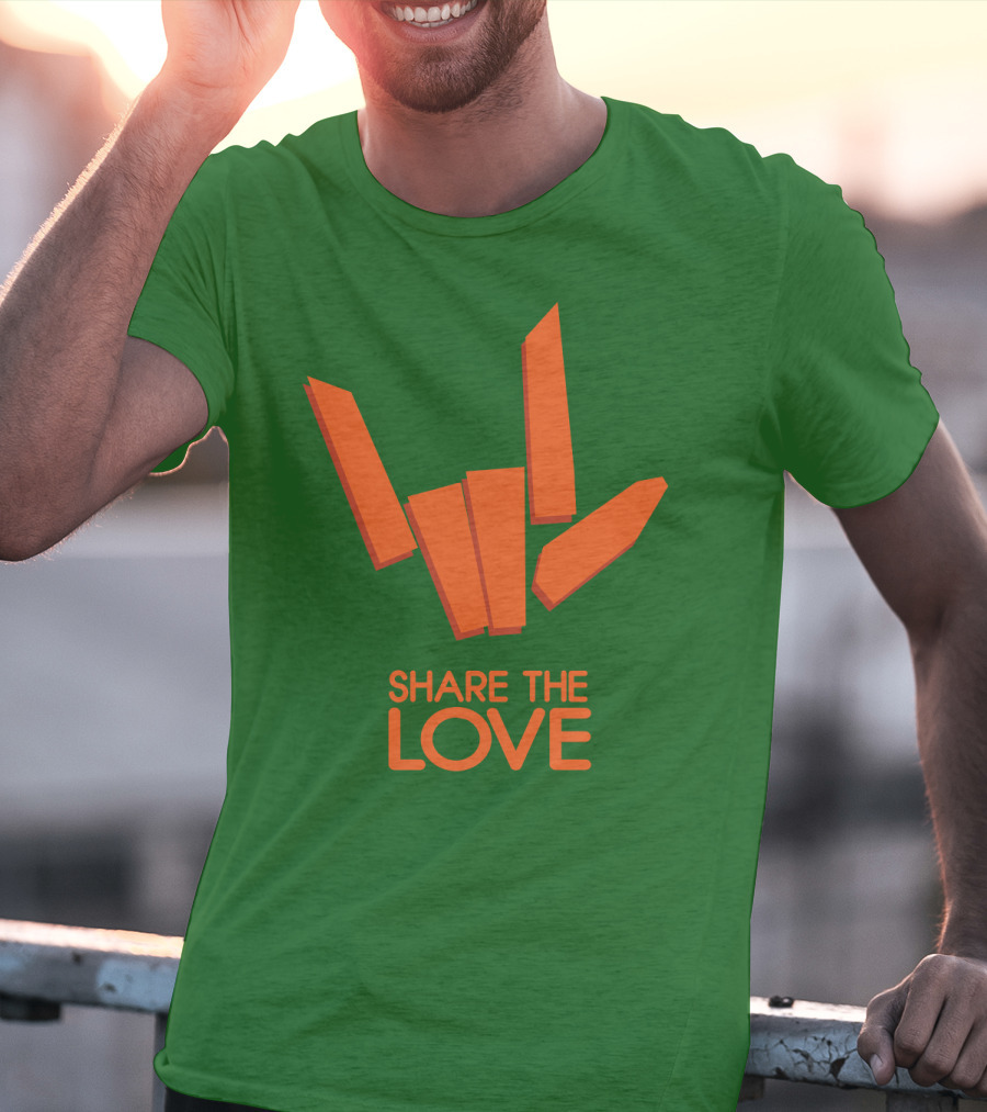 SHARE THE LOVE Stephen Sharer Merch T-Shirt