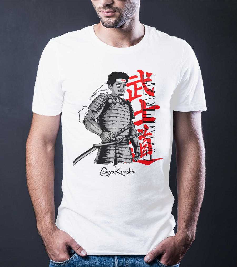 CoryxKenshin Samurai Warrior T-Shirt