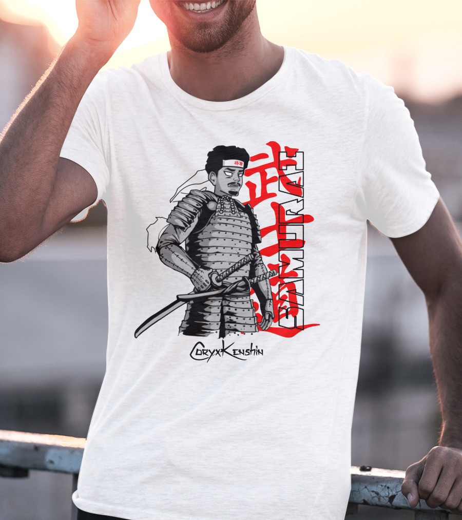 CoryxKenshin Samurai Warrior T-Shirt