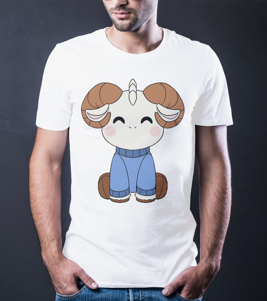 Jschlatt Ram Hoodie Min Plush Cartoon T-Shirt