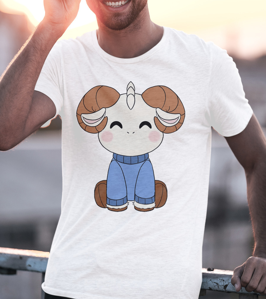 Jschlatt Ram Hoodie Min Plush Cartoon T-Shirt