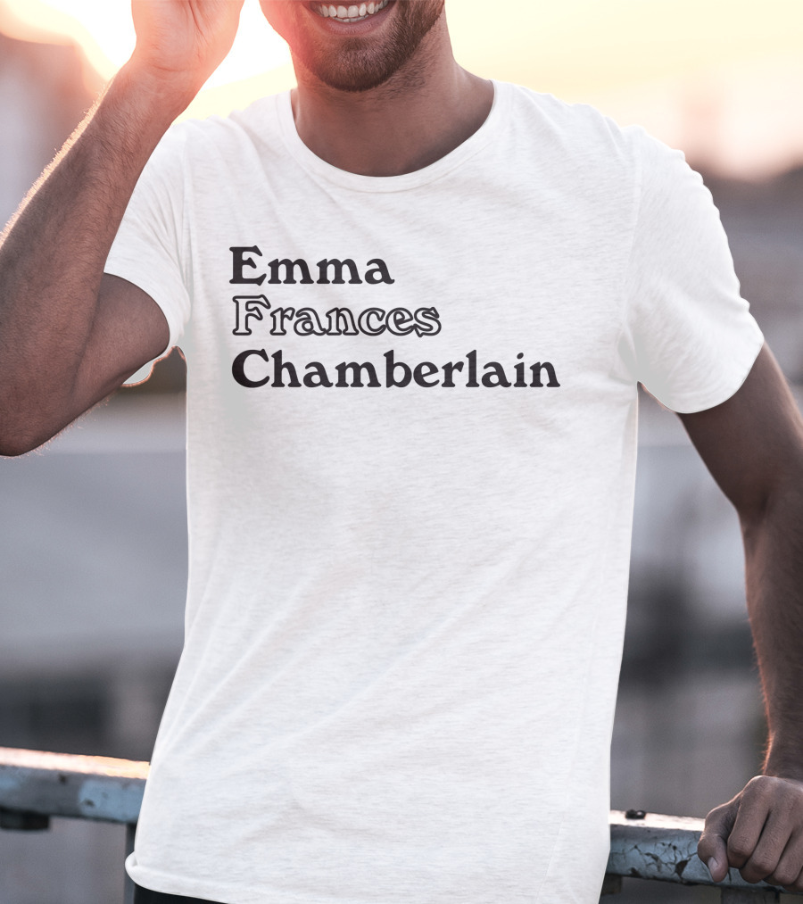 Emma Frances Chamberlain Merch Fashion T-Shirt