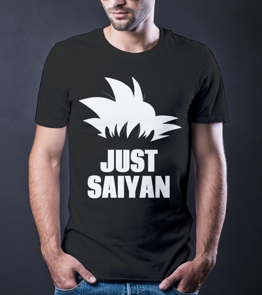 Just Saiyan Dragon Ball Z Super Saiyan Hair T-Shirt
