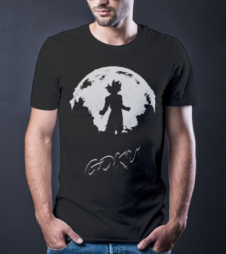 Goku Moon Hero T-Shirt