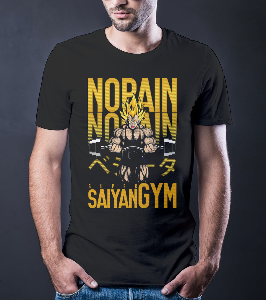 NO PAIN NO PAIN SUPER SAIYAN GYM T-Shirt