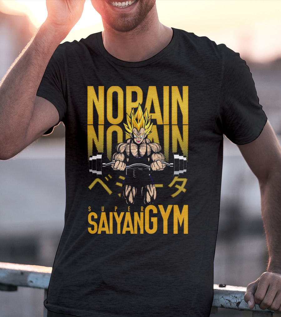 NO PAIN NO PAIN SUPER SAIYAN GYM T-Shirt