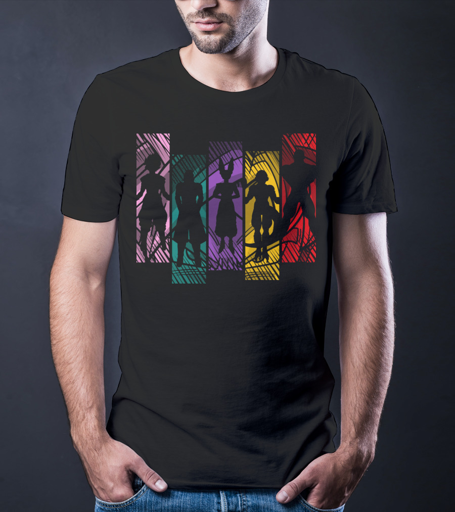 Super Rivals Colorful T-Shirt