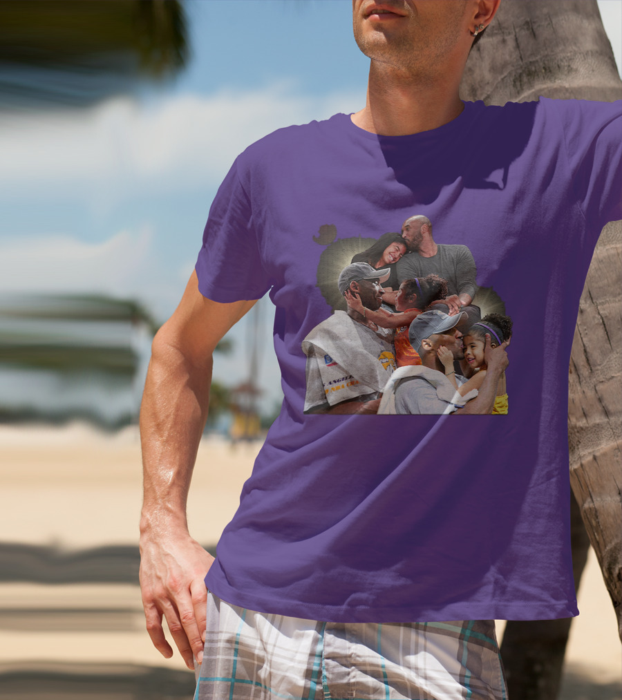 Kobe And Gigi Celebration Los Angeles Lakers Moments T-Shirt