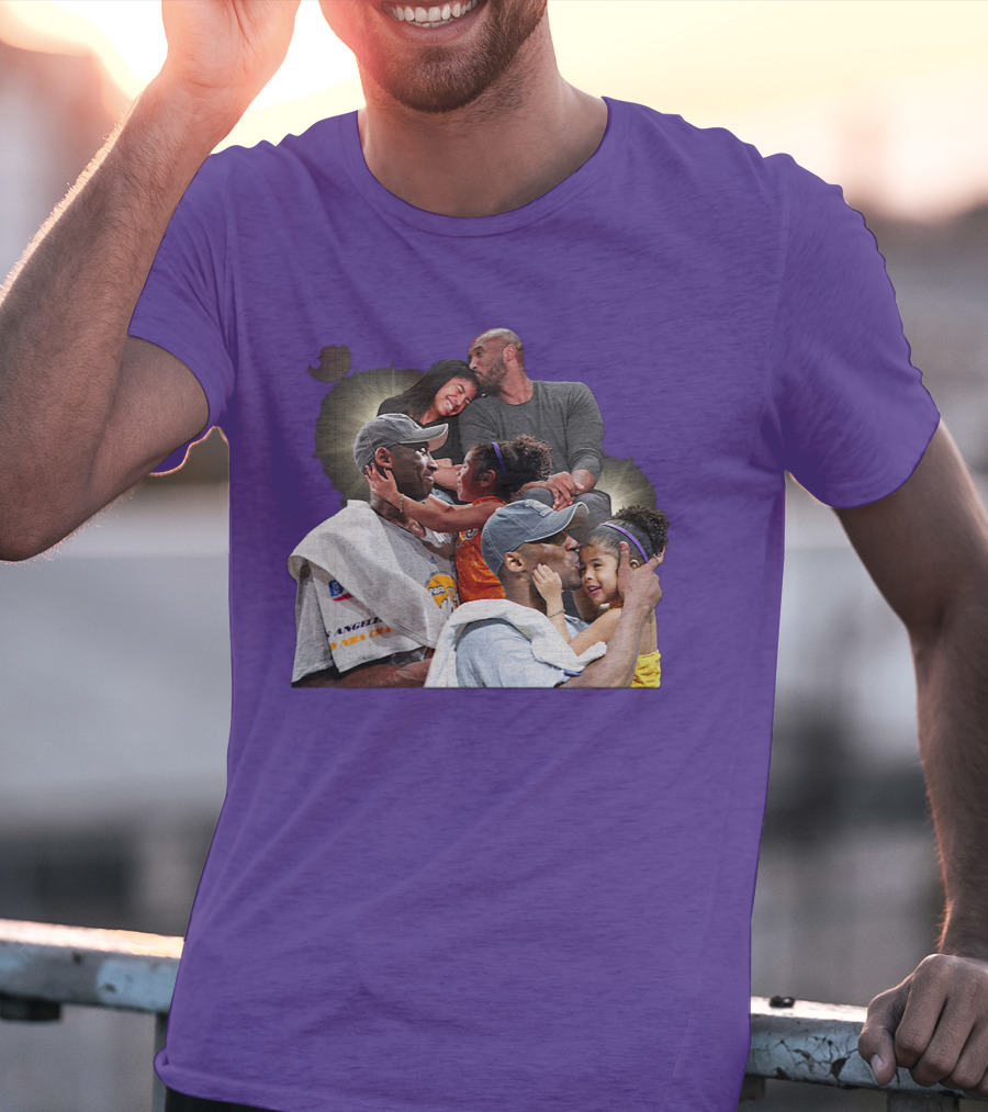 Kobe And Gigi Celebration Los Angeles Lakers Moments T-Shirt