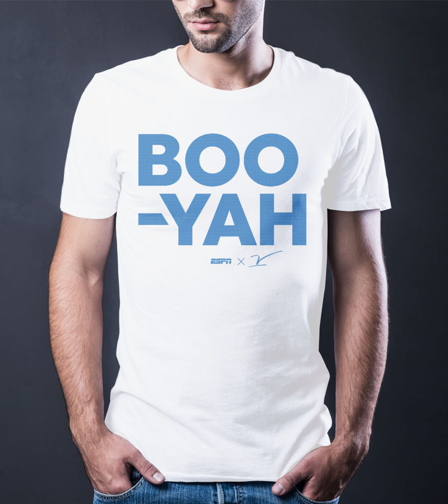 Stuart Scott Booyah ESPN X V T-Shirt