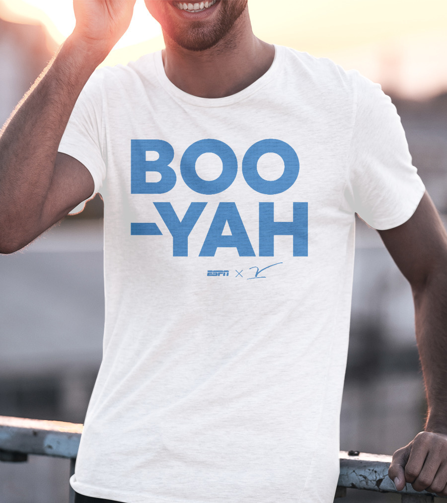 Stuart Scott Booyah ESPN X V T-Shirt