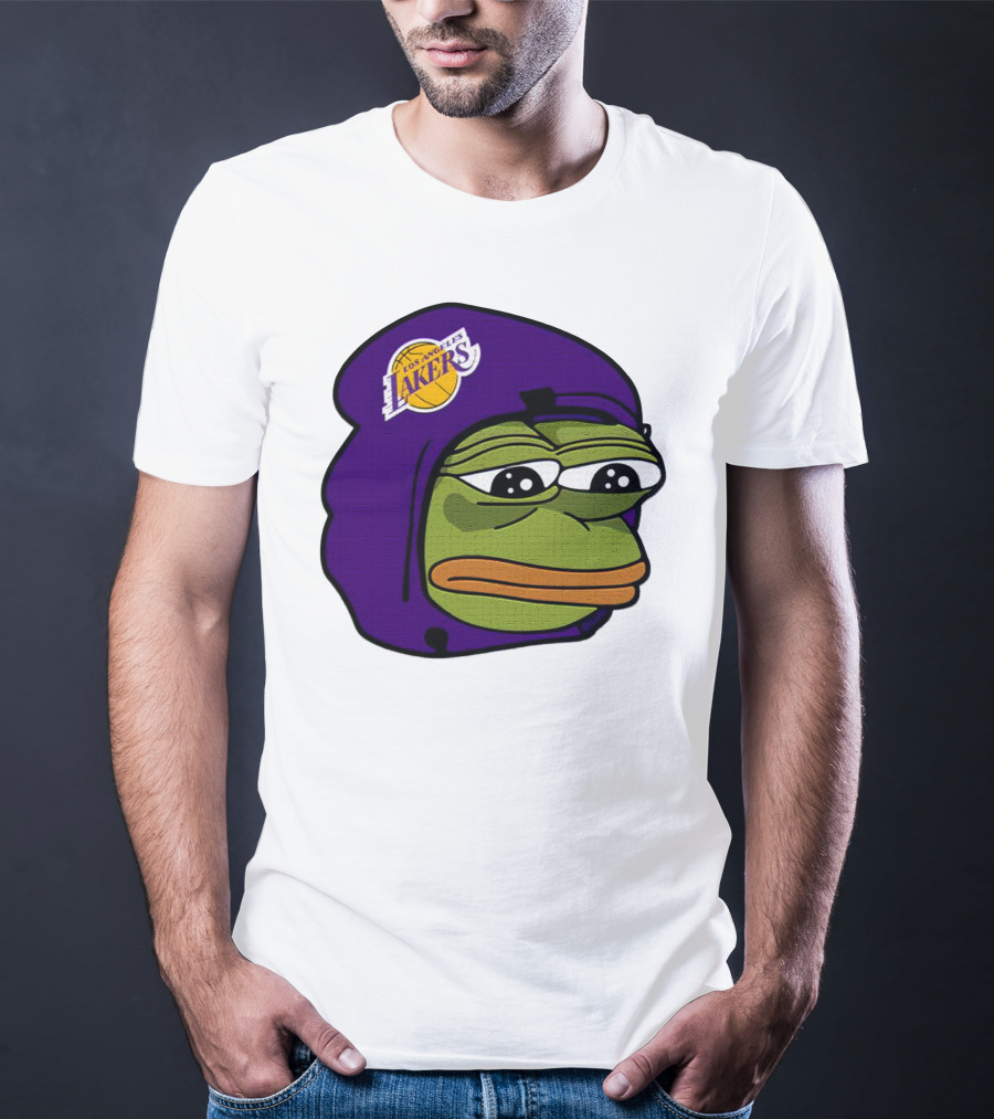 Pepe The Frog Los Angeles Lakers T-Shirt
