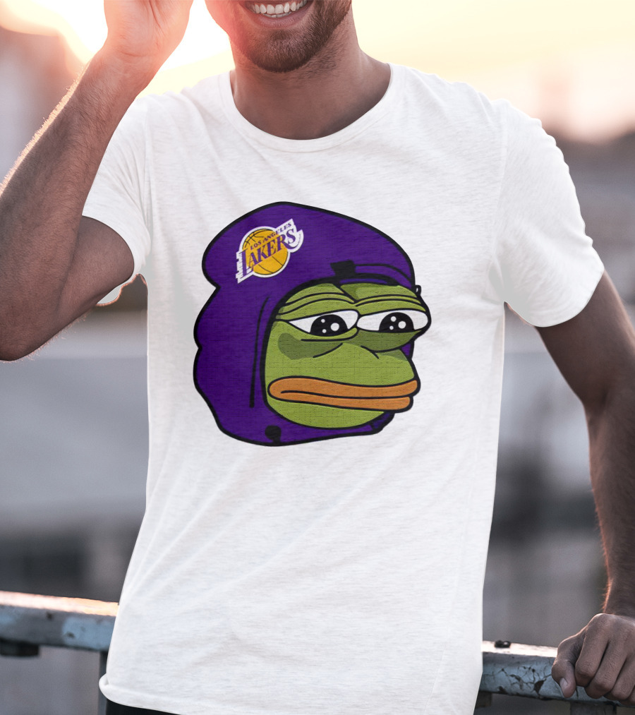Pepe The Frog Los Angeles Lakers T-Shirt