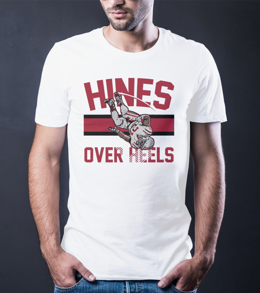 Hines Over Heels Football Flip T-Shirt