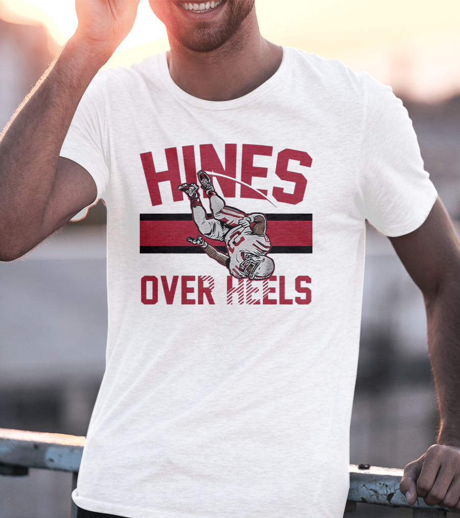 Hines Over Heels Football Flip T-Shirt