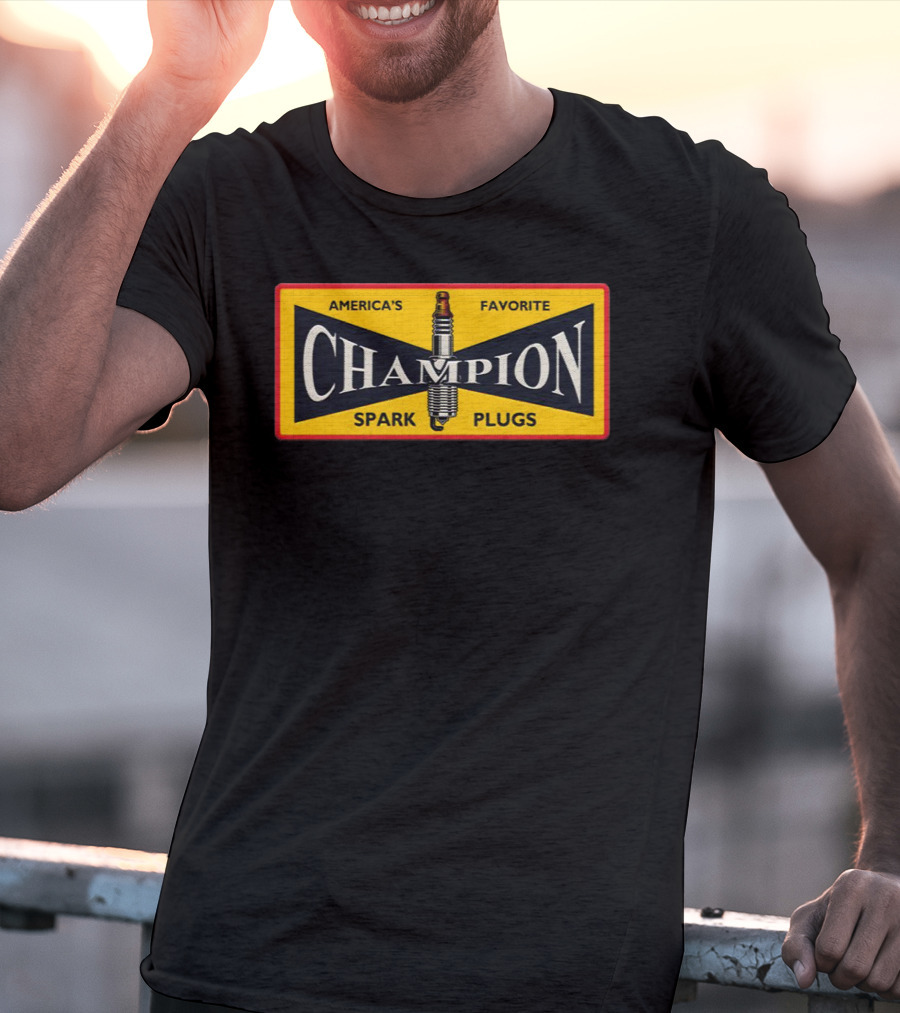 America's Favorite Champion Spark Plugs T-Shirt