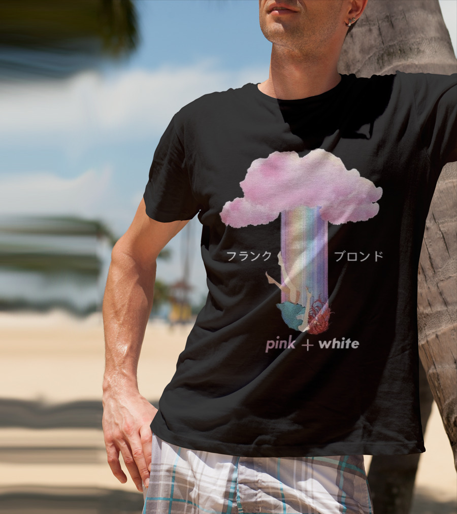 Frank Ocean Blond Pink White Cloud Art Music T-Shirt