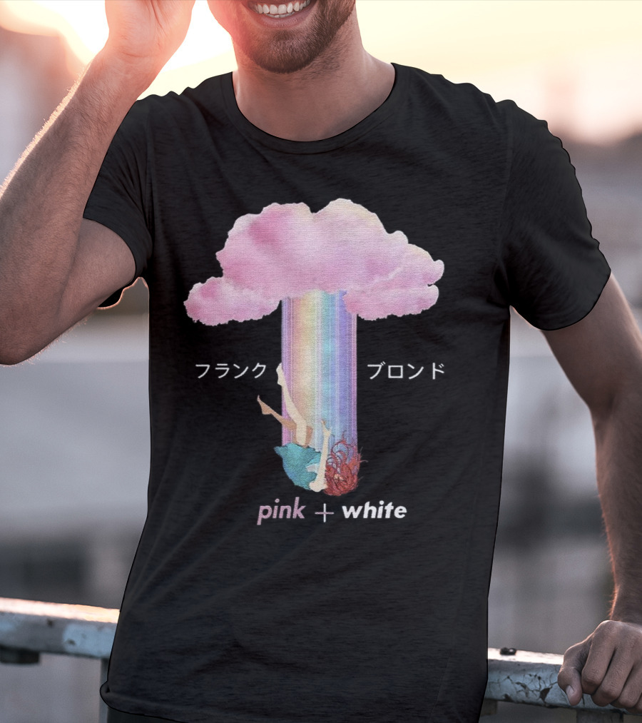 Frank Ocean Blond Pink White Cloud Art Music T-Shirt