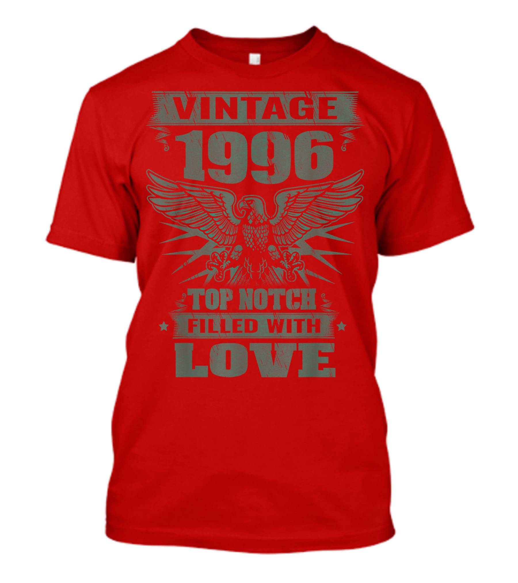 Vintage 1996 Top Notch Filled With Love T-Shirt