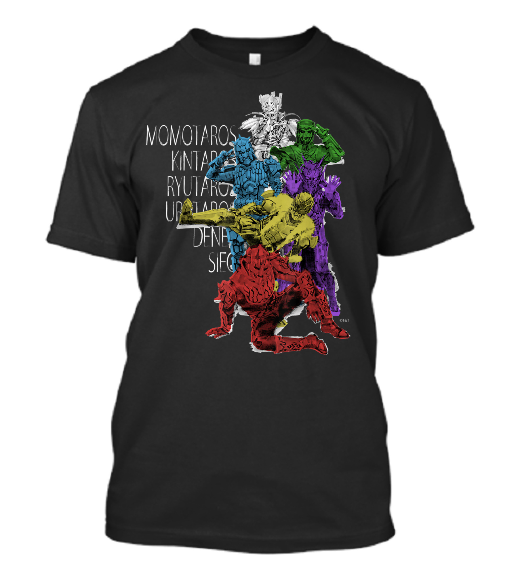 Momotaros Kintaros Ryutaros Urataros Deneb Sieg Imagin Designed By Yoshito Sugawara T-Shirt