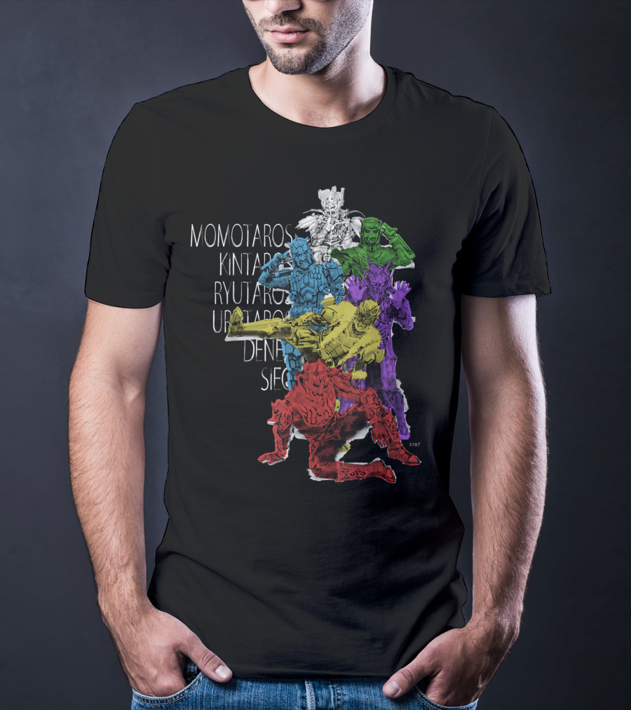 Momotaros Kintaros Ryutaros Urataros Deneb Sieg Imagin Designed By Yoshito Sugawara T-Shirt