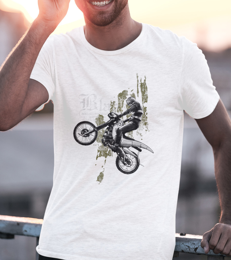 Kamen Rider Black Demon Souls Brings Fight To Current Darkness Yoshito Sugawara T-Shirt