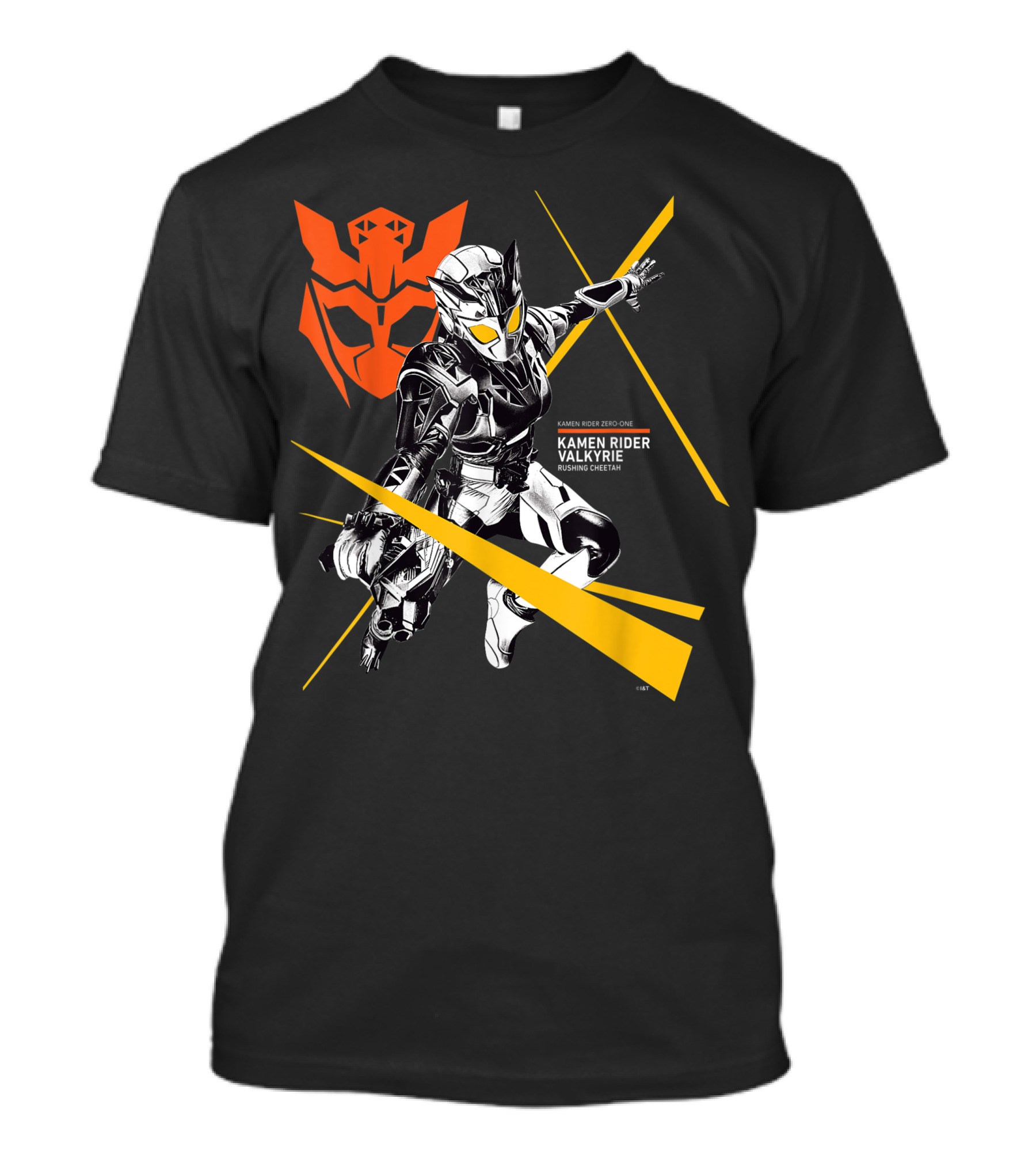 Kamen Rider Valkyrie Rushing Cheetah Zero-One Crossover T-Shirt