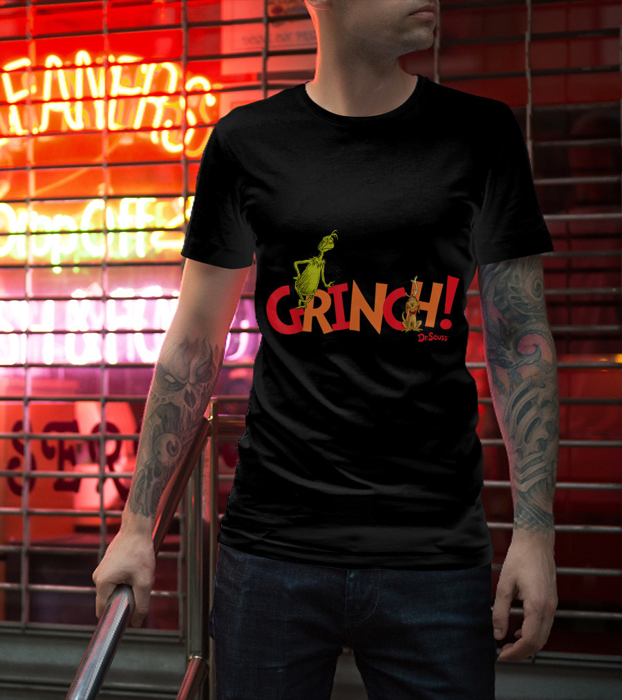 Dr Seuss Grinch And Max T-Shirt
