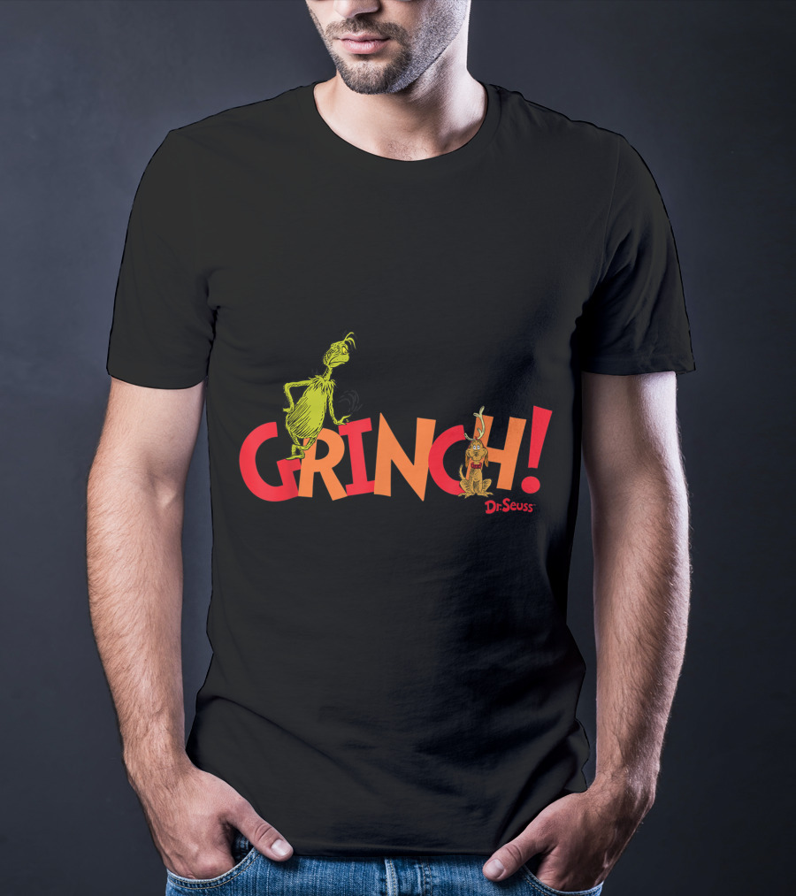 Dr Seuss Grinch And Max T-Shirt