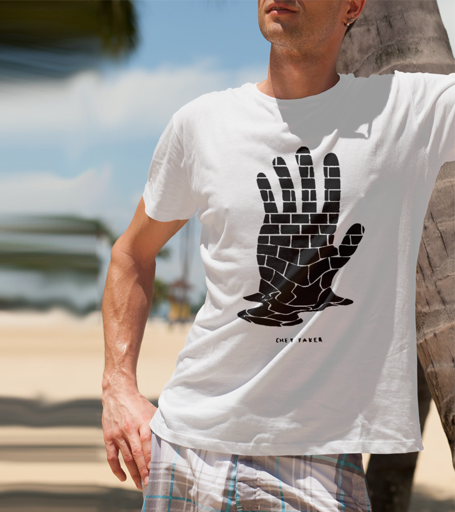 Chet Faker Built On Glass 2 Brick Hand T-Shirt