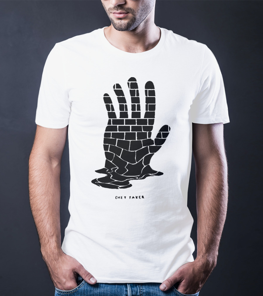 Chet Faker Built On Glass 2 Brick Hand T-Shirt