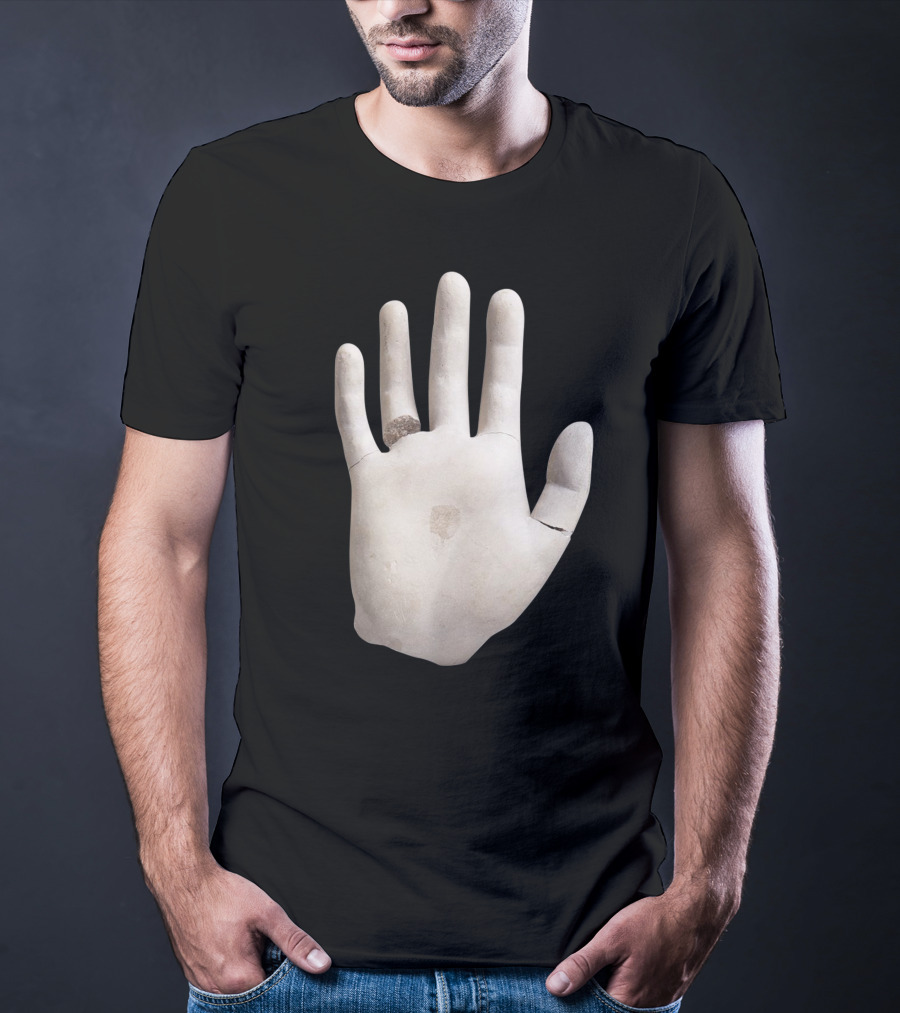 Built On Glass Hand Sculpture T-Shirt