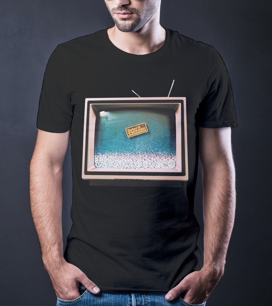 Hotel Surrender TV Static Retro Television T-Shirt