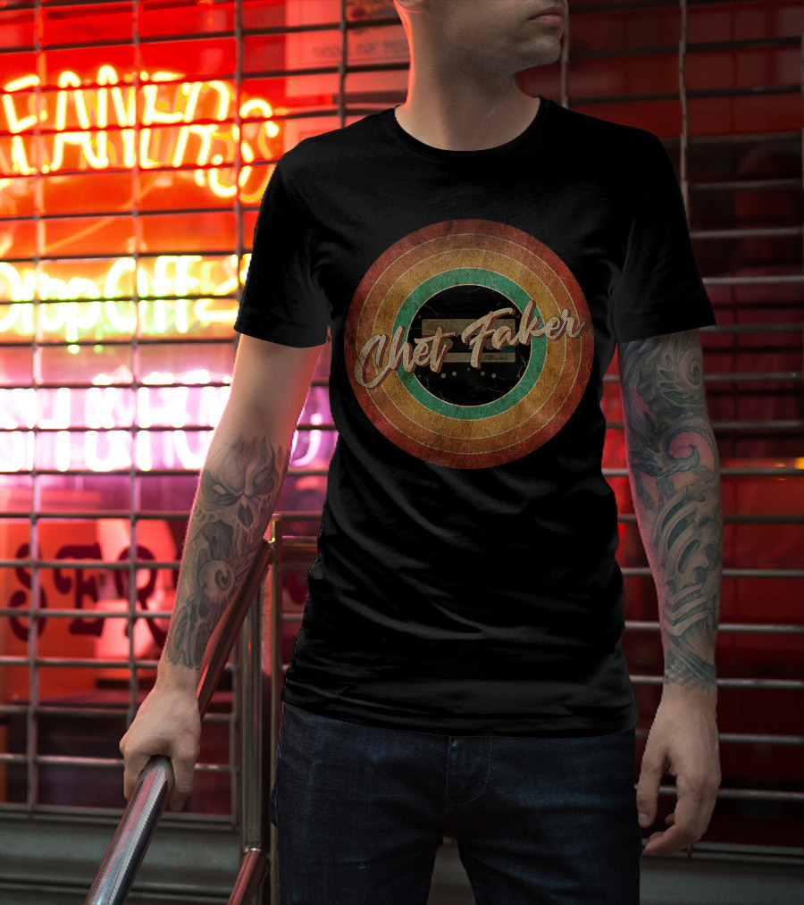 Chet Faker Vintage Circle Cassette Tape T-Shirt