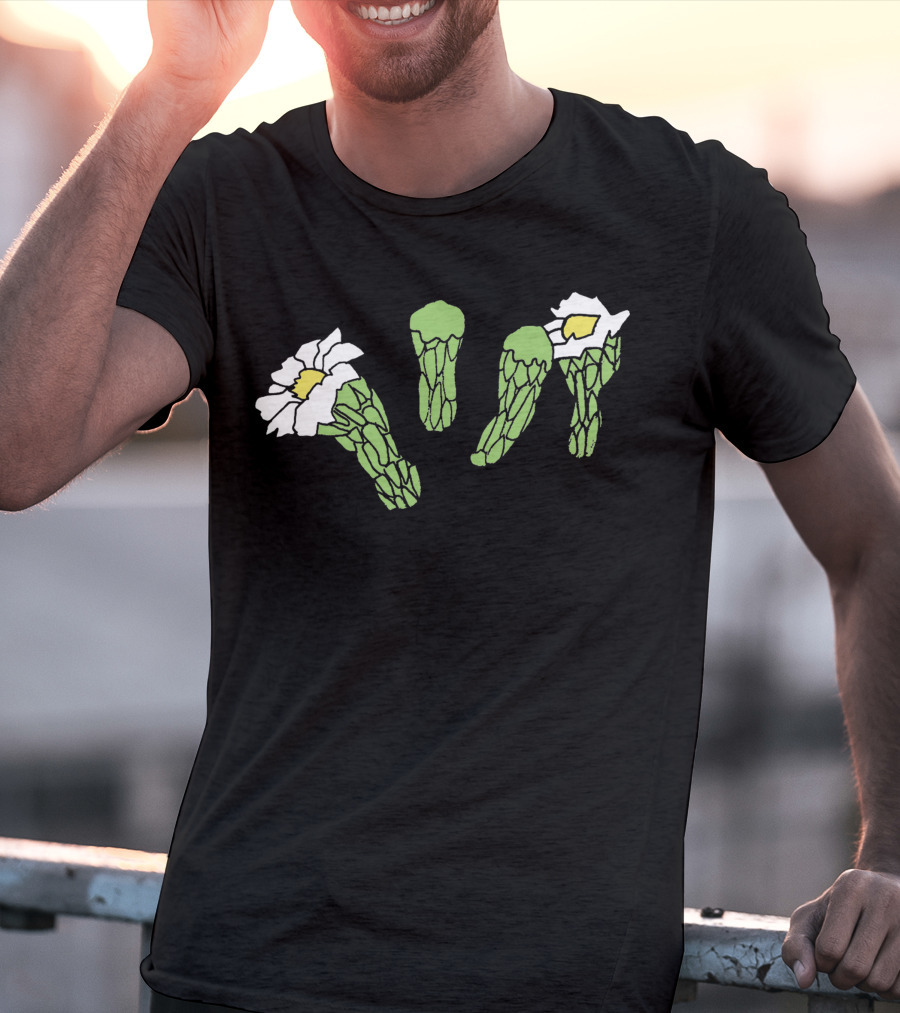 Algernon Cadwallader A. Cadwallader Saguaro Cactus Flowers T-Shirt