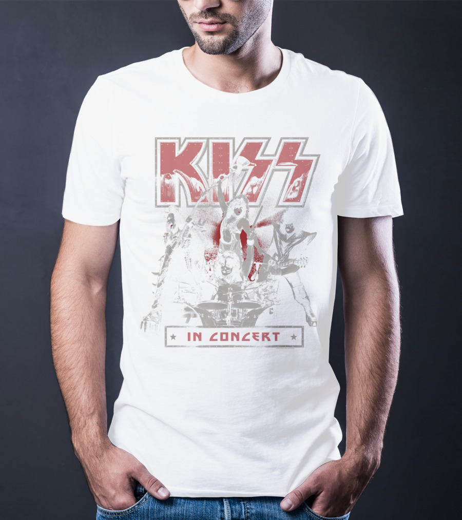 KISS Live Band Performance In Concert T-Shirt