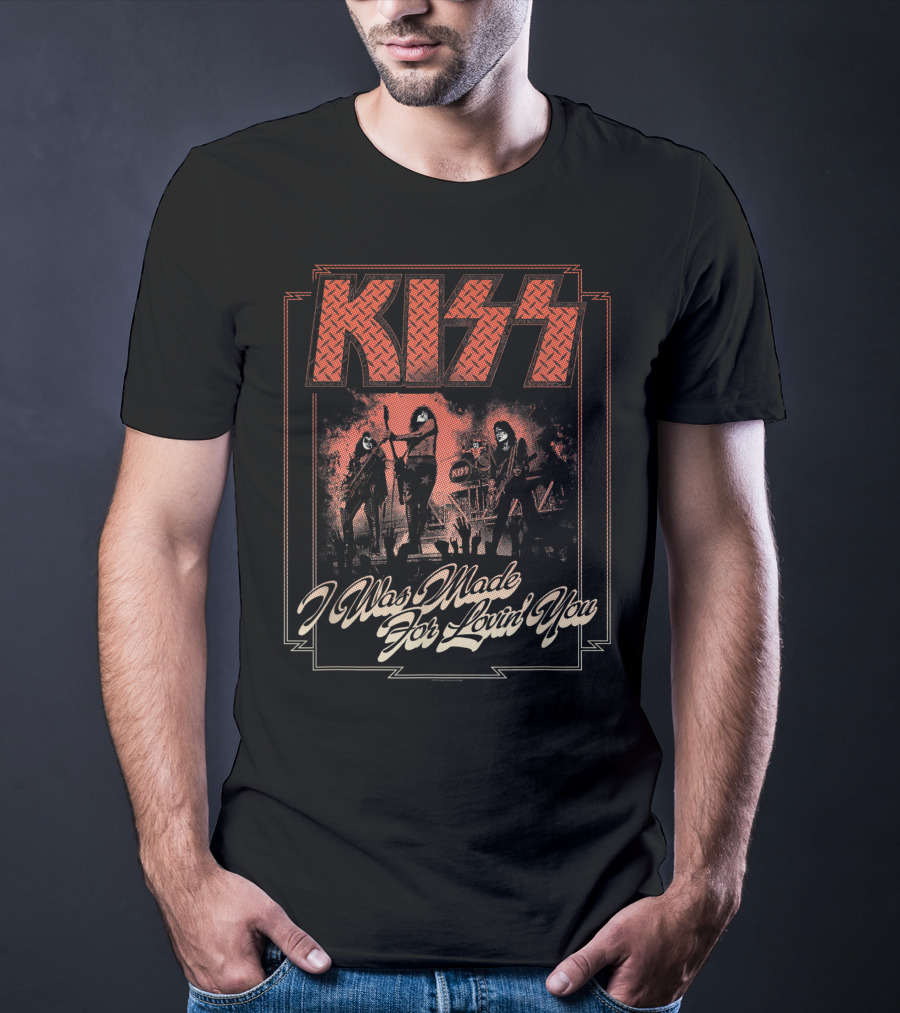 KISS I Was Made For Lovin' You Band Performance T-Shirt