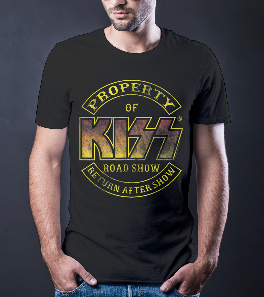 Property Of KISS Road Show Return After Show T-Shirt