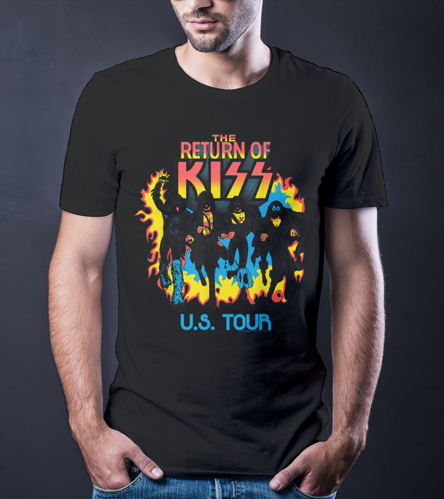 The Return Of Kiss U.s. Tour T-Shirt