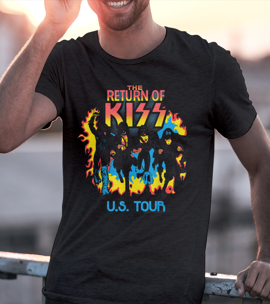 The Return Of Kiss U.s. Tour T-Shirt