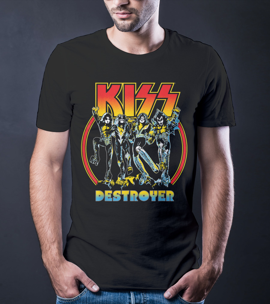 KISS Destroyer Rock And Roll Party T-Shirt