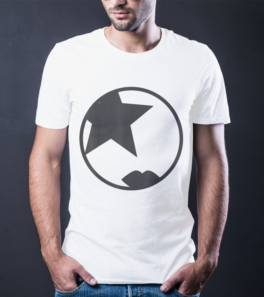 KISS Starchild Star Lips Circle T-Shirt