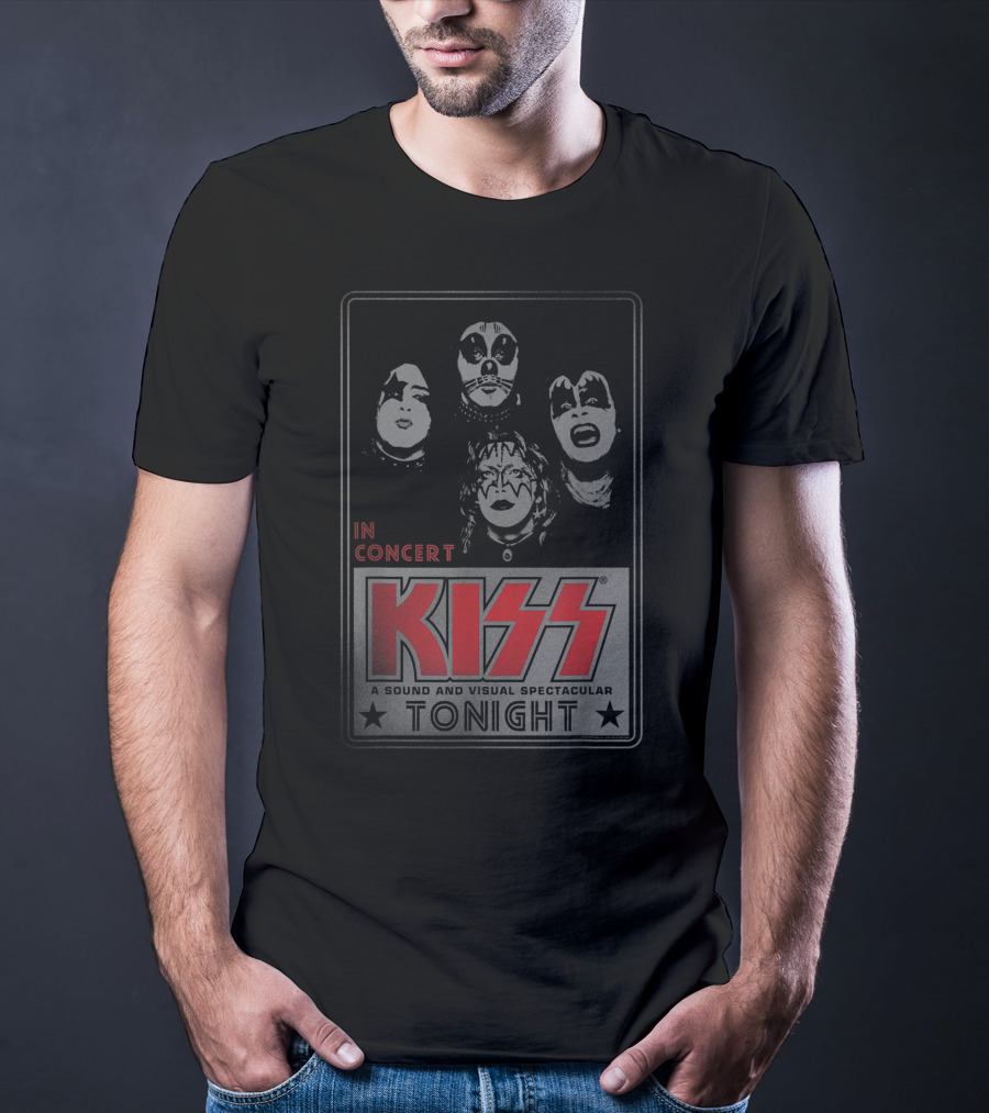 IN Concert Kiss A Sound And Visual Spectacular Tonight T-Shirt