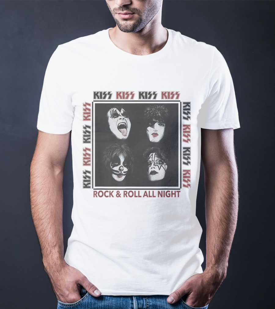 KISS Rock And Roll All Night World Domination T-Shirt