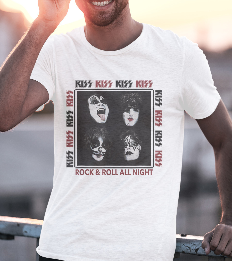 KISS Rock And Roll All Night World Domination T-Shirt